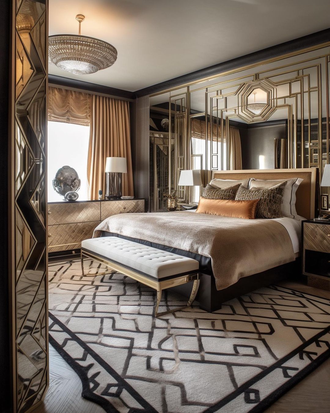 Von Juwelentönen bis zu kühnen Geometrien: Die Faszination des Art Deco Designs