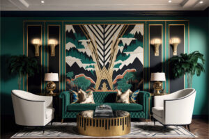 Von Juwelentönen bis zu kühnen Geometrien: Die Faszination des Art Deco Designs