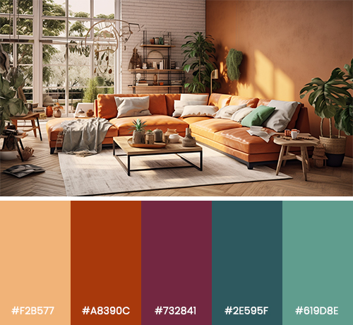 Shades of Boho: 20 Boho-Farbkombinationen für Dein Zuhause