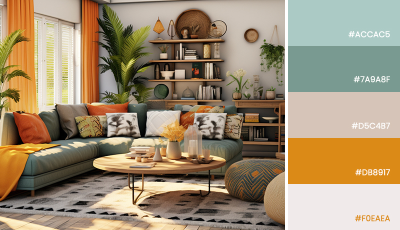 Shades of Boho: 20 Boho-Farbkombinationen für Dein Zuhause
