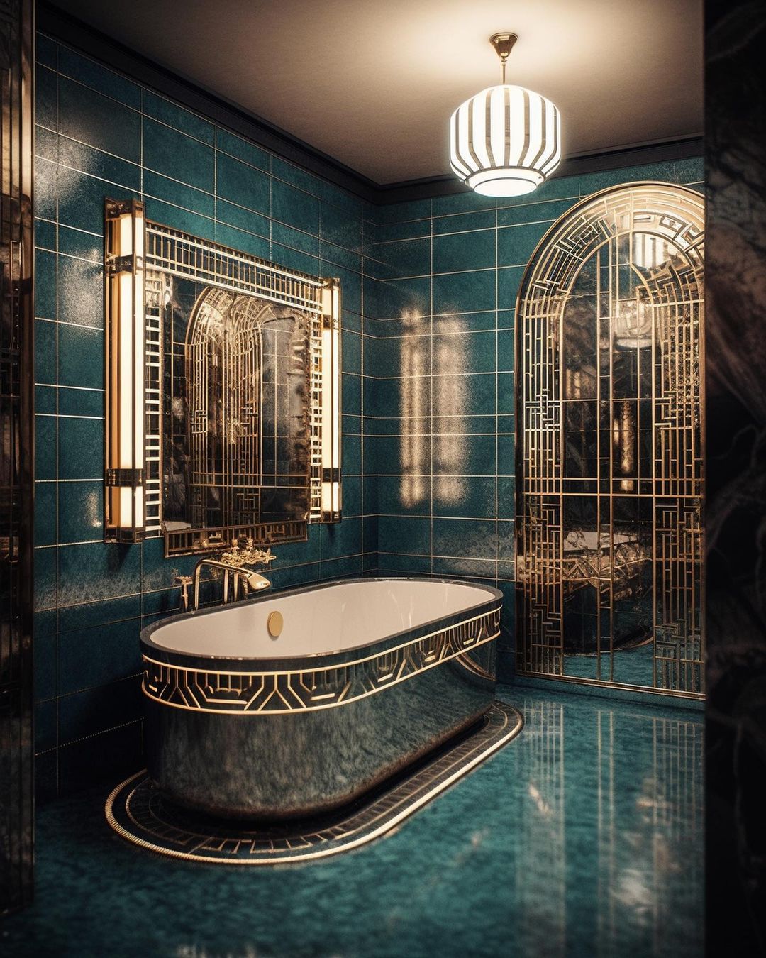 Von Juwelentönen bis zu kühnen Geometrien: Die Faszination des Art Deco Designs