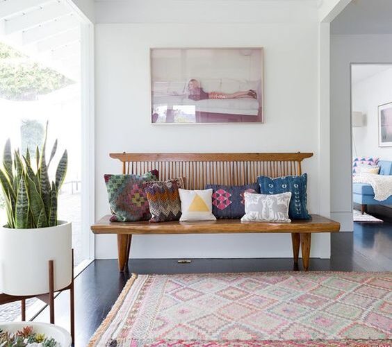 Retro-Rattan und Boho Vibes: Einrichten im California Cool Style